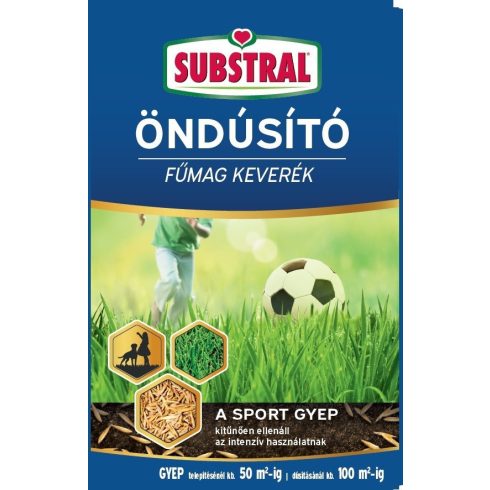 SUBSTRAL Öndúsító fűmag keverék - Sport gyep 1 kg