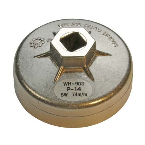 BGS-1041 Olajszűrő leszedő kupak 74 mm x 14
