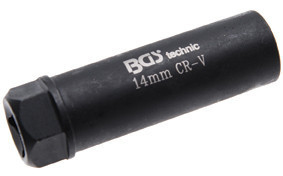 BGS-2400 Gyertyakulcs 3/8" tartórugóval 14 mm