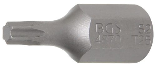 BGS-4870 T profilú csavarfejhegy 30mm (furat nélkül) T25