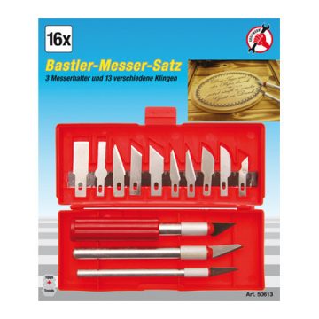 BGS-50613 Modellező kés készlet 16 részes
