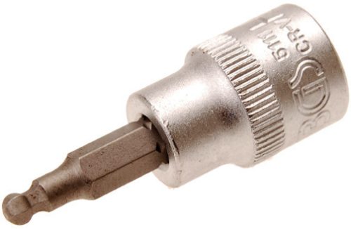 BGS-5111 Gömbfejű imbuszkulcs készlet 4mm, 3/8" adapter