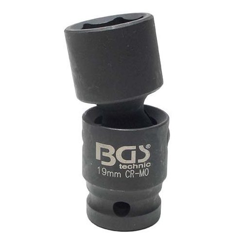 BGS-5200-19 Csuklós dugókulcs légkulcshoz, 1/2", 19 mm
