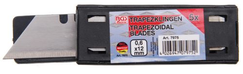 BGS-7975 Trapézpenge készlet 5db 0,6*12mm