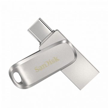   Sandisk 1TB Ultra Dual Drive Luxe USB Type-C Flash Drive Silver