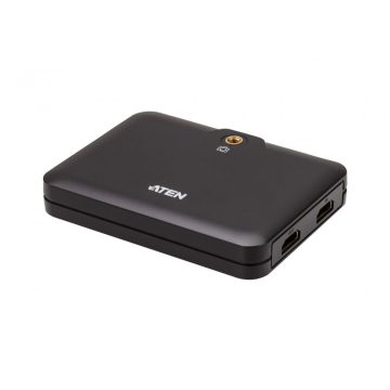   ATEN CAMLIVE+ HDMI to USB-C UVC Video Capture with PD3.0 Power Pass-Through Black