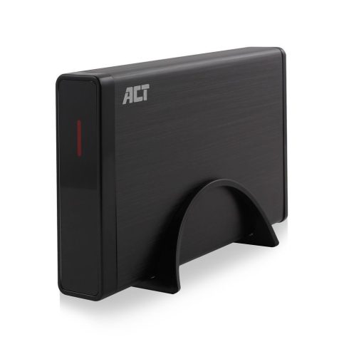 ACT AC1400 3,5" SATA hard drive enclosure aluminium USB 3.2 Gen1