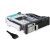 DeLock 5,25" Mobil Rack 1 x 2,5" + 1 x 3,5" SATA HDD-hez + 2 x USB 3.0 port