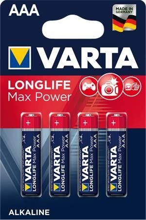 VARTA Max Power Alkáli Ceruza Elem AAA B4