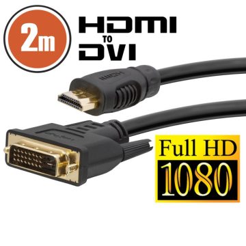 DVI-D / HDMI kábel • 2 m
