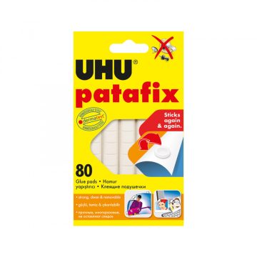 UHU Patafix fehér gyurmaragasztó  - 80 db / csomag