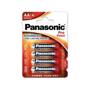 PANASONIC AA/ceruza tartós alkáli elem 1,5 V (4 db/bl)