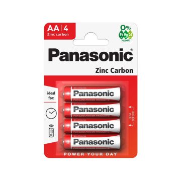   PANASONIC AA/ceruza cink-mangán tartós elem 1,5 V (4 db/bl)