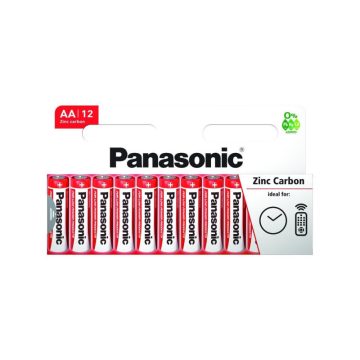   PANASONIC AA/ceruza cink-mangán tartós elem 1,5 V (12 db/bl)