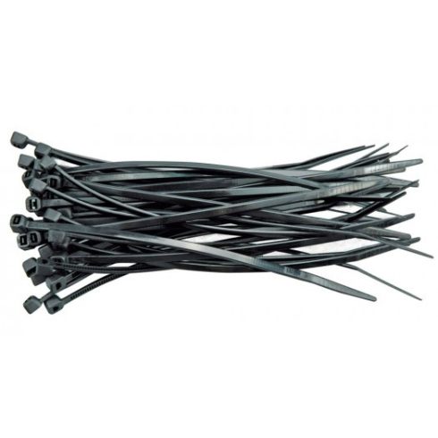 TOYA 73929 Kábelkötegelő 4,8 x 280mm / 100db / fekete