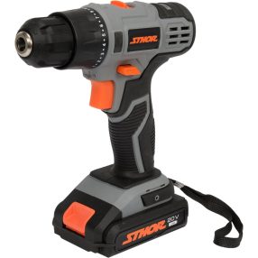 STHOR Akkumulátoros fúró-csavarozó 26Nm 20V (78081)