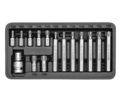 YATO YT-0411 Bitkészlet TORX 15 részes (0411)