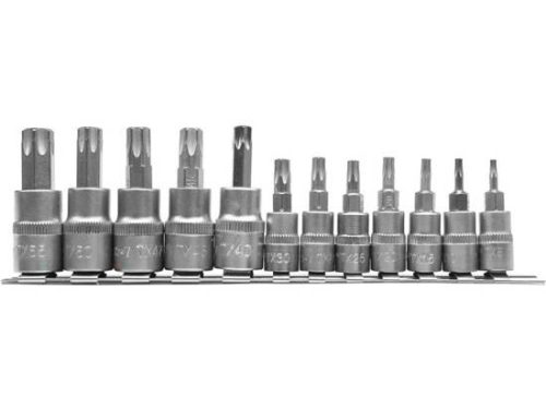 YATO Bithegy dugófejjel Torx 12 r. (1/4  col L=37mm T8-T30, 3/8 col L=48mm T40-T55)  YATO YT-04331