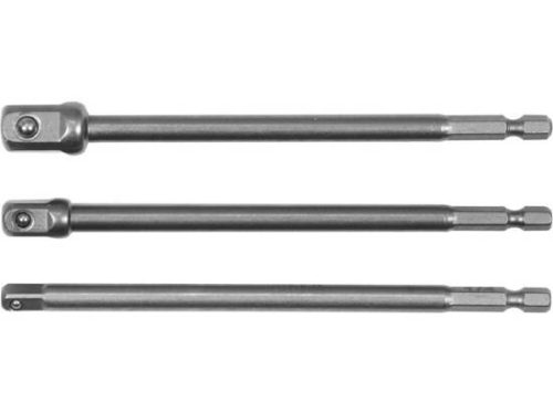 YATO Dugókulcs adapter bitbefogású készlet 3 részes 1/4" - 3/8" - 1/2" YATO