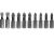 YATO YT-04822 Bithegy készlet 10 db-os vegyes 25mm PZ, PH, lapos (04822)