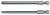 YATO YT-0497 Bithegy készlet 3 szárnyú csillag 2x100mm 4x100mm (0497)