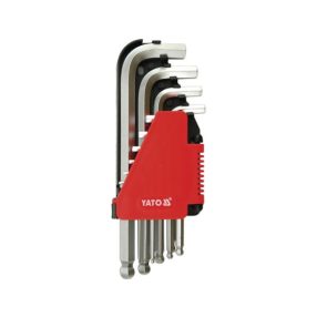   YATO YT-0509 Imbuszkulcs készlet 10 részes 2-12m gömb végű
