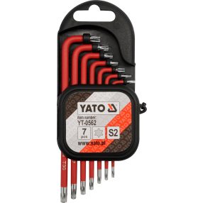   YATO YT-0562 Torx kulcs készlet 7 részes, biztonsági(furatos)