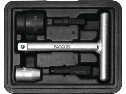 YATO YT-05980 Olajleeresztő kulcs készlet 5 részes 3/8"
