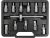 YATO YT-0600 Olajleeresztő kulcskészlet 12db 3/8" (0600)
