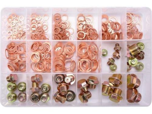 YATO YT-06864 Olajleeresztő csavar és réz alátét készlet 534 részes