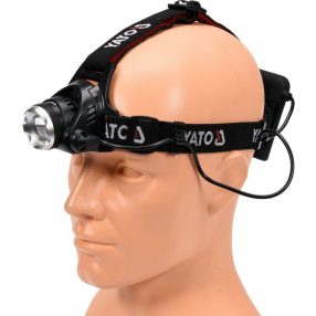 YATO YT-08591 Fejlámpa 10W LED 4xAA elem (08591)