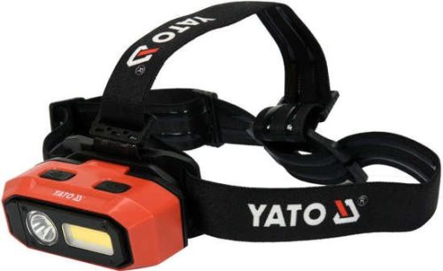 YATO YT-08594 Fejlámpa LI-ION 3,7V 2200MAH, IP54 (08594)