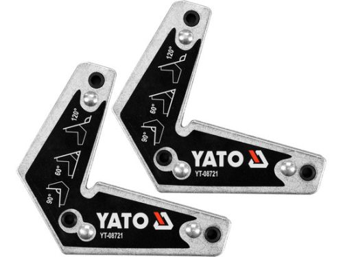 YATO YT-08721 2 részes mágneses munkadarab rögzítő, 10kg-ig (08721)