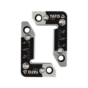   YATO YT-08722 Sablon mágnes készlet 2 részes 25kg, 30°, 60°, 90° (08722)