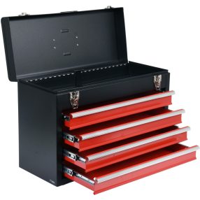YATO YT-08874 Szerszámosláda fém 4 fiókos 218x360x520mm