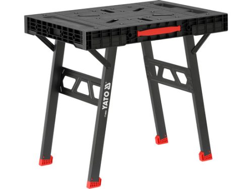 YATO YT-08953 Összecsukható műanyag munkaasztal 850x610x787 mm, max 650kg