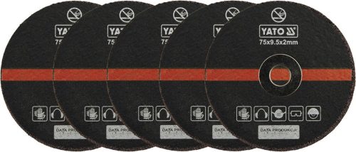 YATO YT-0994 Fémvágókorong 75x9.5x2mm (0994)