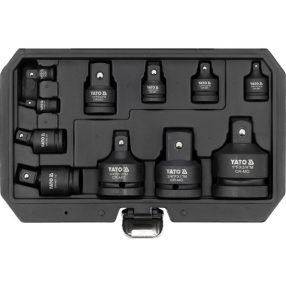   YATO YT-10646 Gépi csuklós csatlakozó és átalakító készlet 11 részes 1/4 - 3/8 - 1/2"