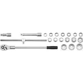 YATO YT-1335 Dugókulcs készlet 3/4" 21 részes