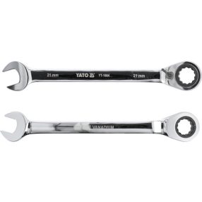   YATO YT-1664 Racsnis csillag-villáskulcs irányváltós 21mm