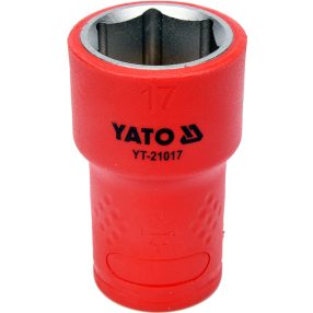 YATO YT-21017 Szigetelt dugókulcs 17mm 3/8" (21017)