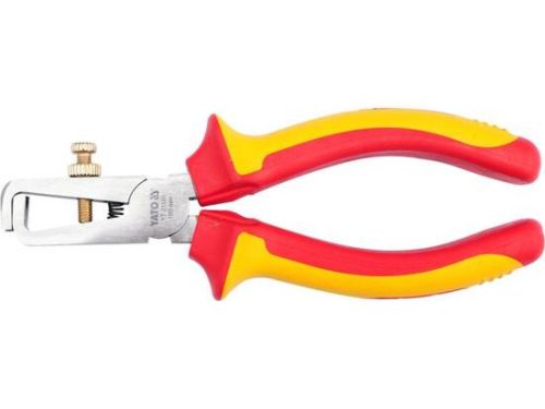 YATO YT-21160 Szigetelt blankoló fogó 160mm kábelcsupaszító