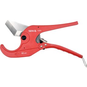   YATO YT-22312 PVC csővágó olló 63mm /PVC, PP, PU, PE/ (22312)
