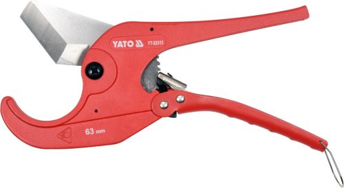 YATO YT-22312 PVC csővágó olló 63mm /PVC, PP, PU, PE/ (22312)