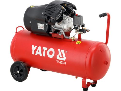 YATO YT-23311 Kompresszor, 100 liter, kéthengeres (23311)