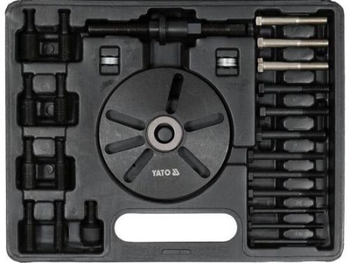 YATO YT-25483 Főtengely és kiegyenlítő karima lehúzó készlet 23 részes (25483)