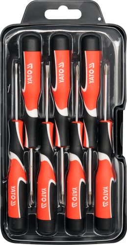 YATO YT-25863 Órás csavarhúzó készlet 7 részes (T5,6,7,PH00,PH0,2.0,3.0)