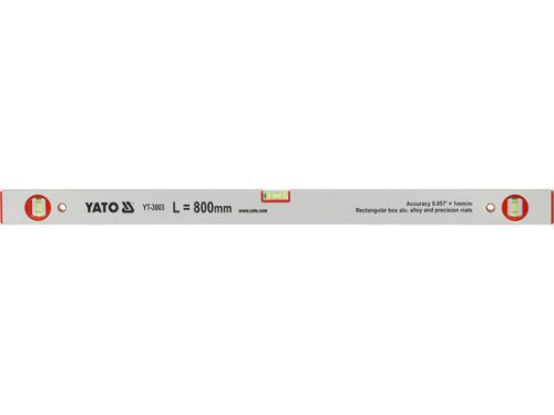 YATO YT-3003 Vízmérték 3 libella 800 mm (3003)