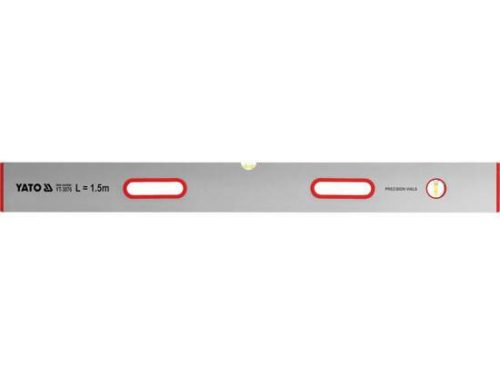 YATO YT-3076 Ölesléc 2 libella 2 fogantyú 1500 mm (3076)
