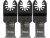 YATO YT-34684 Multiszerszám penge 28.5mm Fa/Műanyag/Fém 3db/cs (34684)